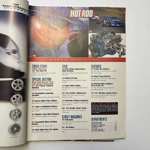 Vintage Hot Rod Magazines Set of 3 Jan and Aug 2002 Mar 2003 - Picture 4 of 10